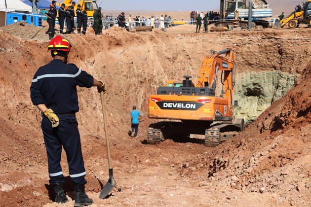 Rescue efforts continue for 10-year-old boy trapped in well in Algeria EL BAYADH, ALGERIA - SEPTEMBER 5: Rescue efforts continue for 10-year-old Ayoub Mohamed Fayid, who fell into a well at his family s farm in the town of Ghassoul in El Bayadh Province, western Algeria, on September 5, 2026. Efforts to rescue the child have continued uninterrupted as the operation enters its fourth day. Hamza Zait Anadolu El Bayadh Algeria. Editorial use only. Please get in touch for any other usage.  Copyright: x2026xAnadoluxHamzaxZaitx