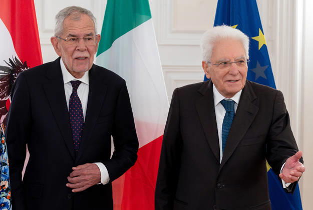 September 5, 2026, Merano, Rome, Italy: President Sergio Mattarella with the Federal President of the Republic of Austria, HE Mr. Alexander Van der Bellen, at the ceremony on the occasion of the Day of Autonomy , Merano, 05 09 2026 Merano Italy  - ZUMAa289 20260905_zia_a289_005 Copyright: xPaoloxGiandottix xAgfx