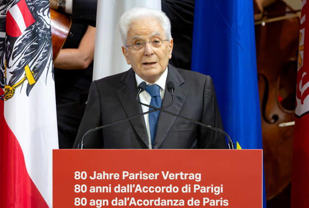September 5, 2026, Merano, Rome, Italy: President Sergio Mattarella during the ceremony on the occasion of the Day of Autonomy , Merano, today 5 September 2026. Merano Italy  - ZUMAa289 20260905_zia_a289_016 Copyright: xPaoloxGiandottix xAgfx