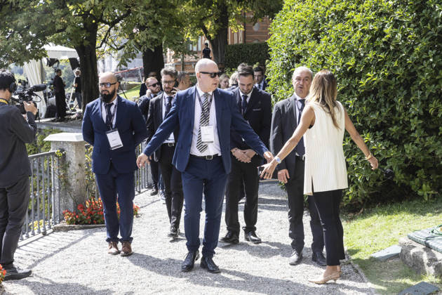 IPA88141684 - Cernobbio, September 5, 2026, TEHA Forum 2026, The European House Ambrosetti Forum 2026, Intelligence on the World, Europe, and Italy pictured: Jordan Bardella, president of the National Rally and Member of the European Parliament  Copyright: xFrancescoxEnriquezx xFrancescoxEnriquezx 88141684