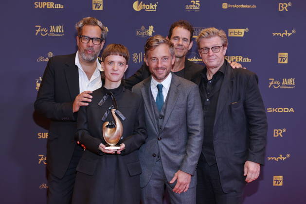September 4, 2026, Hendrik Handloegten, Liv Lisa Fries, Achim von Borries, Volker Bruch, Tom Tykwer, Babylon Berlin, 2026 Golden Hen Award Winners, Leipzig Trade Fair, Berlin, Berlin