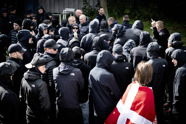 The Danish People is holding a so-called remigration march. Activists from the right and left wings are holding demonstrations. The initiative The Danish People is holding a so-called remigration march and is facing a counter-demonstration by the Joint Initiative Against Racism and Discrimination in Østerbro, Copenhagen on Septem  Copyright: NILSxMEILVANG NilsxMeilvangx spdk20260905-160314-L