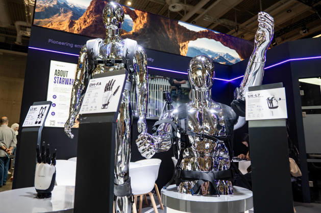 IFA Trade Fair In Berlin Products are displayed at the booth of embodied robotics producer Tendex during the IFA Consumer Electronics and Home Appliances trade fair in Berlin, Germany, on September 5, 2026. Berlin Germany  Copyright: xEmmanuelexContinix originalFilename: contini-ifatrade260905_npGq6.jpg