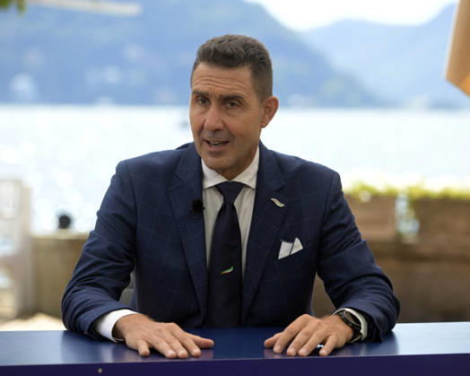 Photo by Mario Romano, IPP Cernobbio, Co, September 2, 2026, Ambrosetti Cernobbio THEA 2026. Pictured: Roberto Vannacci, founder of Futuro Nazionale. Italy Photo Press World. Copyright Ambrosetti Cernobbio THEA 2026