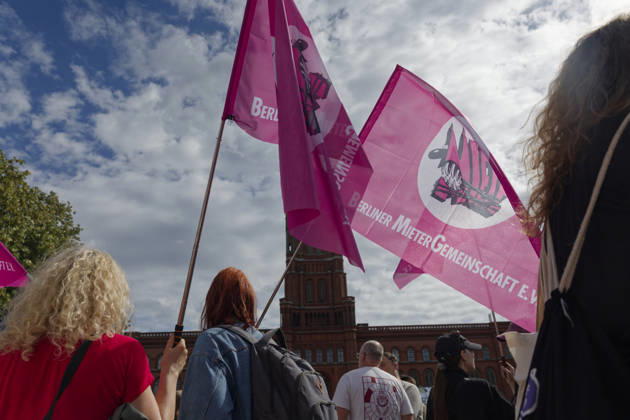 Demonstration Against High Rents in Berlin, September 5, 2026, Germany, Berlin: A demonstration organized by numerous organizations in downtown Berlin against high rents, rent gouging, and displacement, and in support of the expropriation and municipalization of large housing stocks