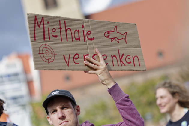 Demonstration Against High Rents in Berlin, September 5, 2026, Germany, Berlin: A demonstration organized by numerous organizations in downtown Berlin against high rents, rent gouging, and displacement, and in support of the expropriation and municipalization of large housing stocks