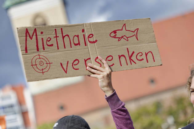 Demonstration Against High Rents in Berlin, September 5, 2026, Germany, Berlin: A demonstration organized by numerous organizations in downtown Berlin against high rents, rent gouging, and displacement, and in support of the expropriation and municipalization of large housing stocks