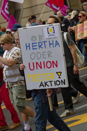 Demonstration Against High Rents in Berlin, September 5, 2026, Germany, Berlin: A demonstration organized by numerous organizations in downtown Berlin against high rents, rent gouging, and displacement, and in favor of the expropriation and municipalization of large housing stocks