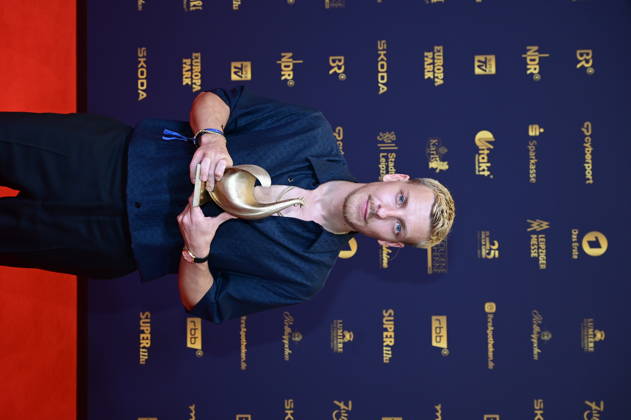 Felix Lobrecht at the 32nd Golden Hen Awards ceremony in 2026 at the Leipzig Trade Fair, Leipzig, September 4, 2026 Copyright: xMatthiasxWehnertx