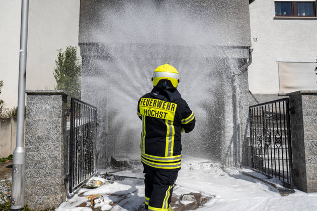 Fire Destroys Garage in Höchst im Odenwald ATV, Motorcycle and tools burned; property damage in the high five-digit range On Septe
