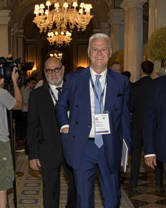 Photo by Mario Romano, IPP Cernobbio, Sept. 6, 2026, Ambrosetti Cernobbio THEA 2026. Pictured: Paolo Zangrillo, Minister of Public Administration. Italy Photo Press World. Copyright Ambrosetti Cernobbio THEA 2026