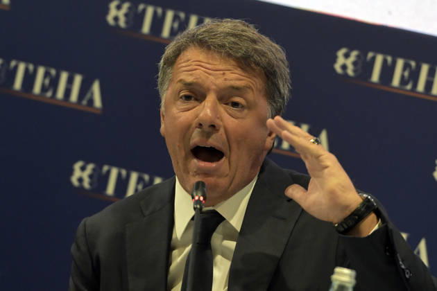 Photo by Mario Romano, IPP Cernobbio, Co., September 6, 2026, Ambrosetti Cernobbio THEA 2026. Pictured: Matteo Renzi. Italy Photo Press World. Copyright Ambrosetti Cernobbio THEA 2026