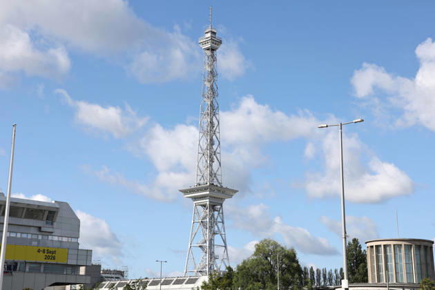 IFA, Impressions from the Technology Fair, Berlin, September 5, 2026 The Radio Tower by Day On September 3, 1926, the Lange Lulatsch was put into operation for the Third Great German Radio Exhibition. 100th Anniversary of the Berlin Radio Tower in 2026, , Berlin, January 18, 2014 Berlin Exhibition Grounds Berlin, Germany Copyright: xHolgerxMuchx
