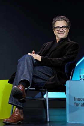 IFA, Impressions from the Technology Fair, Berlin, September 5, 2026 Andreas Fröhlich, actor, voice actor, and audiobook narrator; Bob Andrews—the German voice of Edward Norton and John Cusack, as well as Gollum in *The Lord of the Rings*; *Kopfkino* in Transition: Radio Drama Production Between Tape and AI, IFA 2026 Innovation Stage, Berlin, Septe Copyright: xHolgerxMuchx