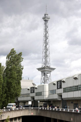 IFA, Impressions from the Technology Fair, Berlin, September 5, 2026 The Radio Tower by Day On September 3, 1926, the Long Lulatsch was put into operation for the Third Great German Radio Exhibition. The 100th anniversary of the Berlin Radio Tower in 2026, , Berlin, January 18, 14 Berlin Exhibition Grounds Berlin, Germany Copyright: xHolgerxMuchx
