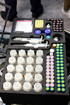 IFA, Impressions from the Technology Fair, Berlin, September 5, 2026 Mobile field laboratory, the Bundeswehr’s NBC defense detection kit for water analysis in the field or preliminary identification of hazardous substances IFA 2026 Booth impressions Bundeswehr, IFA 2026 Exhibition Grounds, Berlin, September 5, 2026 Berlin Exhibition Grounds Berlin, Germany Copyright: xHolgerxMuchx