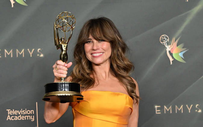 78th Emmy Awards Night 2 Linda Cardellini in the press room at the 78th Emmy Awards Night 2, held at the Peacock Theatre in Los Angeles, Ca. on September 6, 2026. Los Angeles Peacock Theatre California USA Copyright: xStarbuck xAFF-USA.COMx