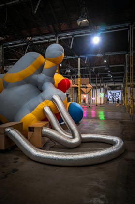 Berlin Reinickendorf Wilhelm Hallen Wilhelmhallen on Kopenhagener Straße, a listed former industrial site, emerging hub of the creative industries Art Festival Hallen 07 Berlin Art Week 2026 July 9, 2026 Berlin