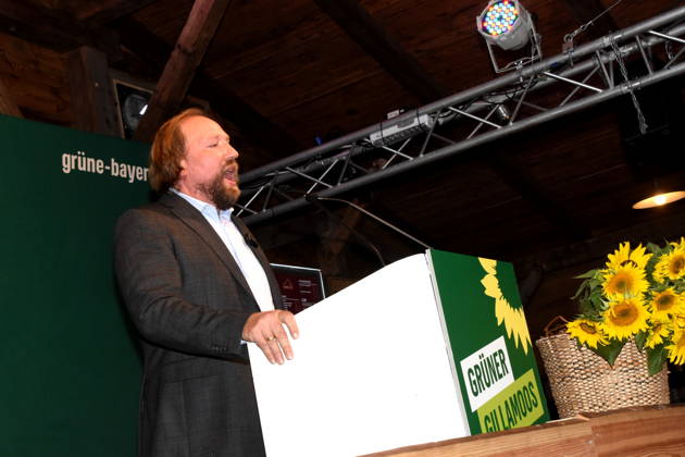 Anton Hofreiter, Member of the Bundestag (Bündnis 90 The Greens), Chair of the European Affairs Committee, Abendsberg, September 7, 2026. Political morning beer gathering at the Gillamoos in the Bündnis 90 The Greens wine tent. Photo: Abendsberg