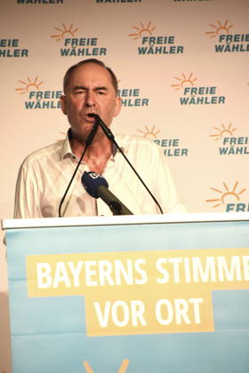 Hubert Aiwanger, State and Federal Chair of the FREIE WÄHLER, Abendsberg, September 7, 2026 Political morning beer gathering at the Gillamoos; Freie Wähler at the Weissbierstadl. Photo: Abendsberg