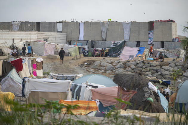 Settlements Continue on El Trampolín Beach Settlements on El Trampolín Beach, as of September 7, 2026, in Ceuta, Spain. Despite having been evicted, the encampment on El Trampolín Beach resembles a makeshift city and remains occupied by people who continue to arrive in Ceuta. SEPTEMBER 7, 2026 Ceuta, Spain  Copyright: xMarcosxMorenox 7756319