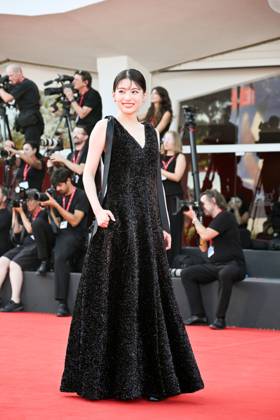 September 7, 2026, Venice, Rome, Italy: Natsuki Deguchi on the red carpet for the film Look Back at the 83rd Venice International Film Festival, Venice, September 7, 2026 Venice Italy  - ZUMAa289 20260907_zia_a289_247 Copyright: xMariaxLauraxAntonellix xAgfx