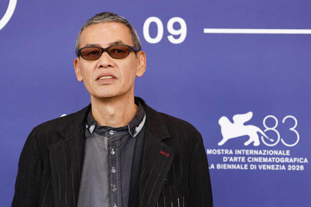 September 7, 2026, Venice, ITALY: Japanese director Hiroyuki Tanaka aka Sabu poses for the photocall of the ˜Arrested Memory at the 83rd annual Venice International Film Festival, in Venice, Italy, 07 September 2026. The movie is presented out of competition at the festival running from 02 to 12 September 2026. ANSA FABIO FRUSTACI. Venice ITALY  - ZUMAa110 20260907_zaf_a110_059 Copyright: xFabioxFrustacix