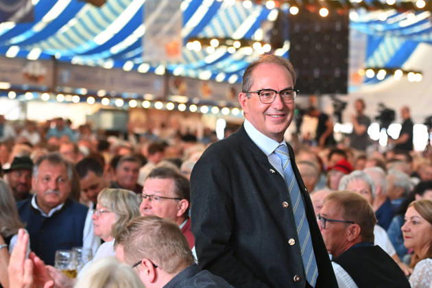 Alexander DOBRINDT, Federal Minister of the Interior, at the Politischer Gillamoos event on September 7, 2026, in Abensberg,