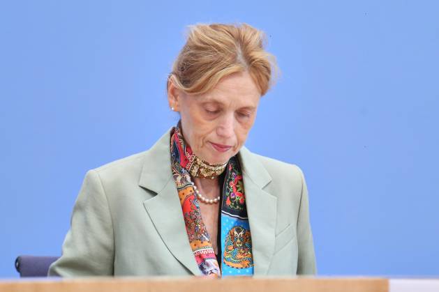 Berlin, Germany, September 8, 2026 Federal Press Conference: Release of the Results of the 2025 PISA Study Federal Minister of Education, Family, Senior Citizens, Women, and Youth Karin Prien (CDU) Copyright: xdtsxNachrichtenagenturx dts_133289