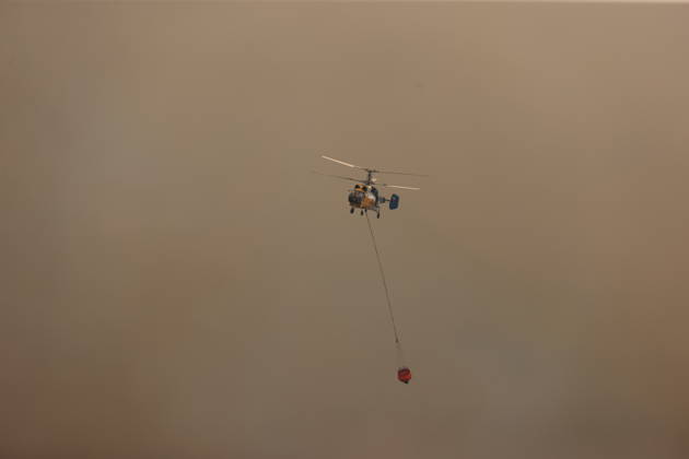 Wildfire breaks out in forested areas of Aksu and Kepez in Antalya ANTALYA, TURKIYE - SEPTEMBER 8: Firefighting teams battle a widespread wildfire spreading across forested areas in the Aksu and Kepez districts of Antalya, Turkiye, on September 8, 2026. Emergency crews deployed aircraft, water tenders, and ground personnel to conduct coordinated air and land containment operations as flames advanced rapidly through wooded terrain in the evening hours. Suleyman Elcin Anadolu Antalya Turkey. Editorial use only. Please get in touch for any other usage.  Copyright: x2026xAnadoluxSuleymanxElcinx