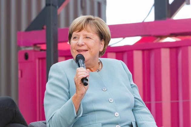 DIGITAL X 2026 at the Rheinauhafen in Cologne, September 8, 2026: Former Chancellor Angela MERKEL (CDU) with journalist Miriam MECKEL, publisher of ada and professor at the University of St. Gallen, Cologne, Rheinauhafen, North Rhine-Westphalia, Germany Copyright: xMarcxJohnx