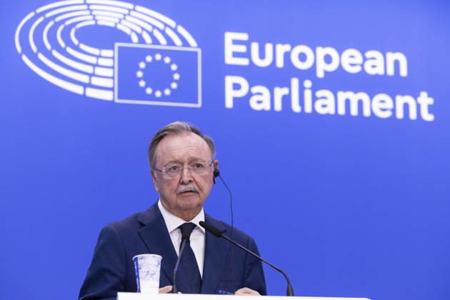Vivas Addresses the European Parliament The president of Ceuta, Juan José Vivas, holds a press conference at the European Parliament on September 8, 2026, in Brussels, Belgium. The president of Ceuta, Juan Vivas, is in Brussels to call on the European Union for support in the face of the migration crisis. He has requested a permanent deployment of Frontex and emergency funds after meeting with various EU leaders. SEPTEMBER 8, 2026 Nicolas Maeterlinck Spain  Copyright: xNicolasxMaeterlinck Belga Europax 7758019