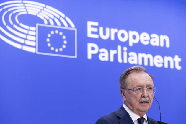 Vivas Addresses the European Parliament The president of Ceuta, Juan José Vivas, holds a press conference at the European Parliament on September 8, 2026, in Brussels, Belgium. The president of Ceuta, Juan Vivas, is in Brussels to call on the European Union for support in the face of the migration crisis. He has requested a permanent deployment of Frontex and emergency funds after meeting with various EU leaders. SEPTEMBER 8, 2026 Nicolas Maeterlinck Spain  Copyright: xNicolasxMaeterlinck Belga Europax 7758018