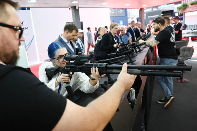 34th International Defence Industry Exhibition in Poland KIELCE, POLAND - SEPTEMBER 8: Visitors are seen during the 34th International Defence Industry Exhibition (MSPO) in Kielce, Poland, on September 8, 2026. Jakub Porzycki Anadolu Kielce Poland. Editorial use only. Please get in touch for any other usage.  Copyright: x2026xAnadoluxJakubxPorzyckix