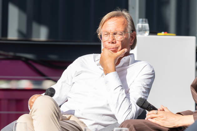 DIGITAL X 2026 at Rheinauhafen in Cologne, September 8, 2026; Prof. Dr. Harald WELZER, Director of the FUTURZWEI Foundation for Sustainability; Visitors learn about the latest developments at DIGITAL X 2026, Deutsche Telekom’s annual digitalization event, Copyright: xMarcxJohnx