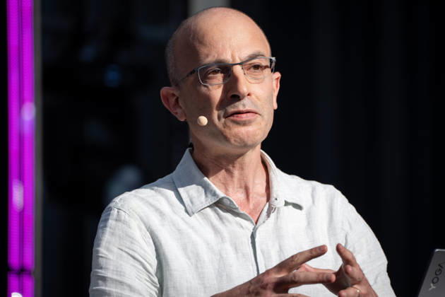 Digital X 2026 Prof. Dr. Yuval Noah Harari, historian, philosopher, and author of *Sapienship* on the Harbour Stage at Digital X 2026. DIGITAL X is Europe’s leading cross-industry digitalization initiative