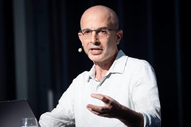 Digital X 2026 Prof. Dr. Yuval Noah Harari, historian, philosopher, and author of *Sapienship* on the Harbour Stage at Digital X 2026. DIGITAL X is Europe’s leading cross-industry digitalization initiative