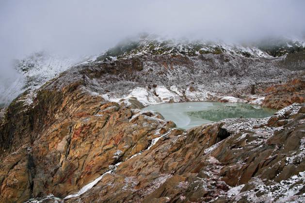 Creative Highlights World Blick auf den Rhone Gletschersee in der Schweiz View of the Rhone Glacier Lake in Switzerland Copyright: imageBROKER BernhardxKlar ibxiqx18455746.jpg