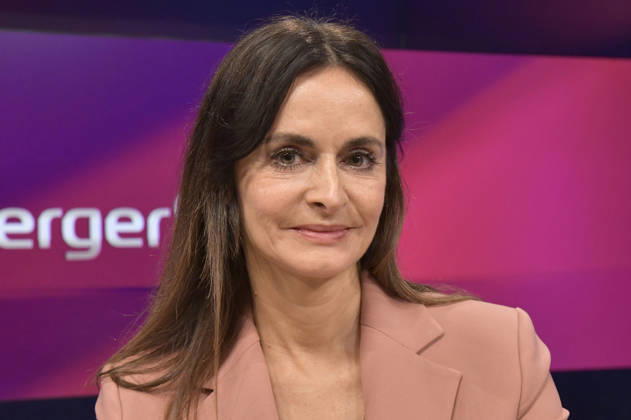 Iris Sayram on the ARD talk show *maischberger* at the studio in Berlin-Adlershof, September 8, 2026 Foto:xM.xBehrensx xFuturexImagex maischberger0809_6916