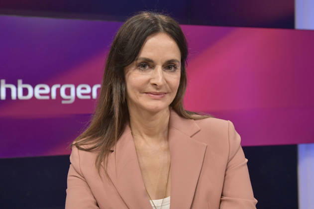 Iris Sayram on the ARD talk show *maischberger* at the studio in Berlin-Adlershof, September 8, 2026 Foto:xM.xBehrensx xFuturexImagex maischberger0809_6917