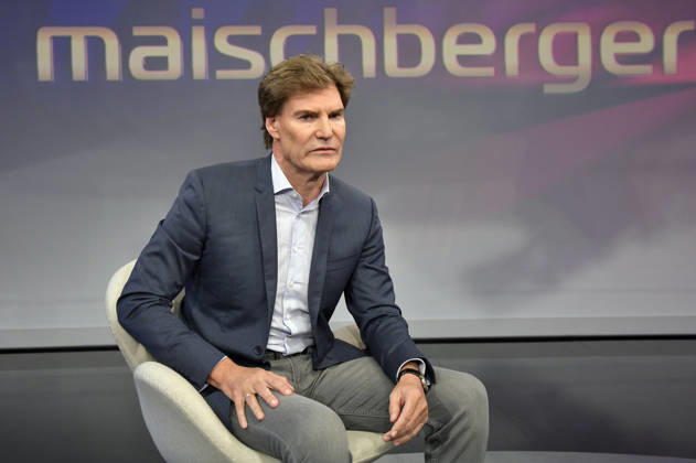 Carsten Maschmeyer on the ARD talk show *maischberger* at the studio in Berlin-Adlershof, Berlin, September 8, 2026 Foto:xM.xBehrensx xFuturexImagex maischberger0809_6927