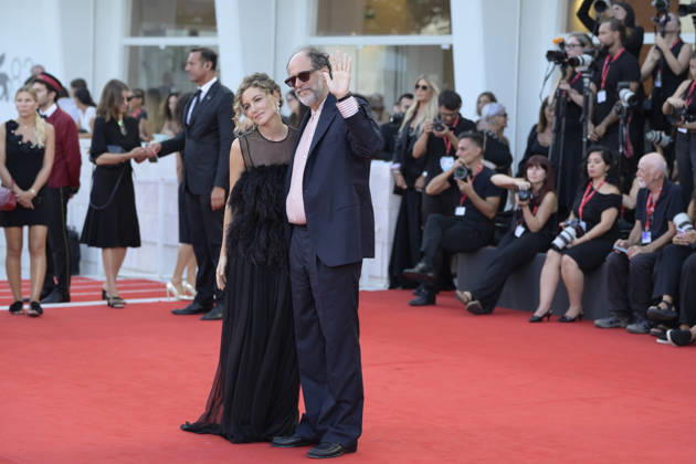 September 8, 2026, Venice Lido, Italy: Noemi Brando (l) and Luca Guadagnino (r) attend the red carpet of movie Bunker during the 83rd Venice Film Festival at Palazzo del Cinema. Venice Lido Italy - ZUMAs197 20260908_aaa_s197_486 Copyright: xMarioxCartellix