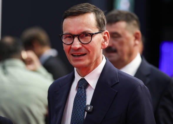 34th International Defense Industry Exhibition In Kielce Mateusz Morawiecki, former Prime Minister, attends the 34th International Defense Industry Exhibition at Targi Kielce in Kielce, Poland, on September 8, 2026. The International Defense Industry Exhibition (MSPO) is the largest defense fair in Central and Eastern Europe. During the event, representatives of state authorities, defense ministers, and delegations of military staffs meet, and defense systems, military technologies and military projects are presented. Kielce Poland  Copyright: xKlaudiaxRadeckax originalFilename: radecka-34thinte260908_npIoT.jpg