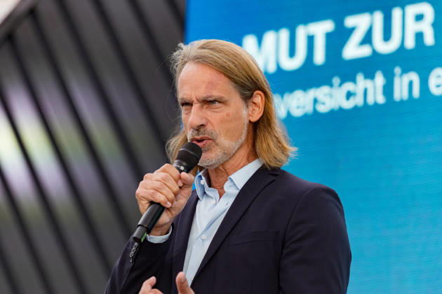 DIGITAL X 2026 at the Rheinauhafen in Cologne, September 8, 2026 Keynote address by philosopher and journalist Richard David PRECHT Visitors learn more at DIGITAL X 2026, Deutsche Telekom’s annual digitalization event, at the Rheinauhafen in Cologne. Under the motto Navig Copyright: xMarcxJohnx