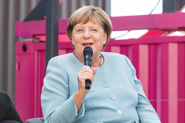 DIGITAL X 2026 at the Rheinauhafen in Cologne, September 8, 2026. Former German Chancellor Angela MERKEL (CDU) with journalist Miriam MECKEL, editor of *ada* and professor at the University of St. Gallen. V Copyright: xMarcxJohnx