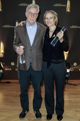 Rolf Basedow and Nicole Armbruster at the 2026 German Television Awards ceremony, The Night of the Creatives, at Flora Cologne, September 8, 2026 Foto:xR.xSchmiegeltx xFuturexImagex kreative_6895