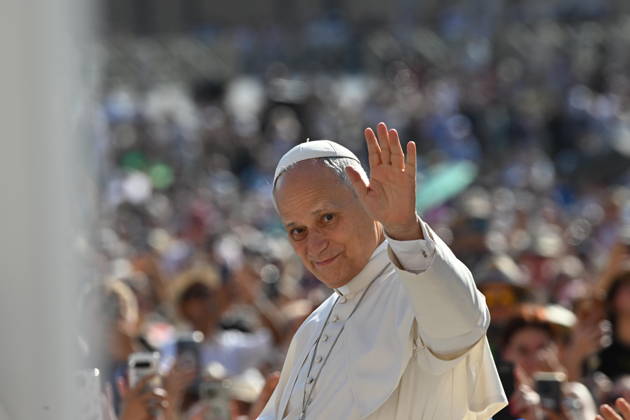IPA88303836 - Italy, Rome, Vatican, September 9, 2026: Pope Leo XVI s General Audience in St. Peter s Square Photograph by ALESSIA GIULIANI Catholic Press Photo RESTRICTED TO EDITORIAL USE - NO MARKETING - NO ADVERTISING CAMPAIGNS.  Copyright: xCatholicxPressxPhotox xCATHOLICPRESSPHOTOx IPA88303836