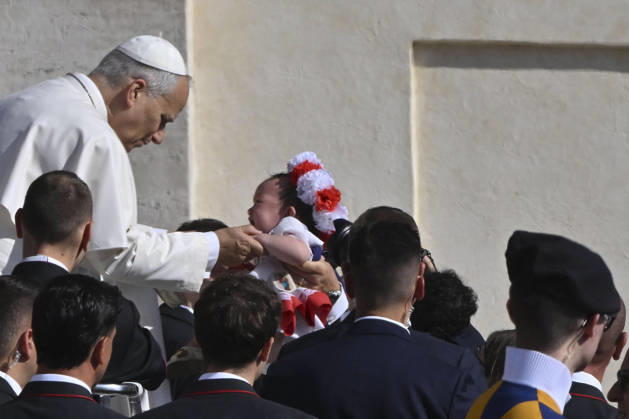 AUDIENCE Italy,Rome,Vatican,2026 09 8: POPE LEO XIV DURING HIS WEEKLY GENERAL AUDIENCE IN ST PETER S SQUARE AT THE VATICAN EDITORIAL USE ONLY - NO BOOKS Copyright: xALESSIAxGIULIANIx