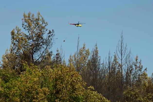 Firefighting efforts continue at the wildfire in Antalya ANTALYA, TURKIYE - SEPTEMBER 9: Firefighters respond to a forest fire both from the air in the Aksu district of Antalya, Turkiye on September 9, 2026. Orhan Cicek Anadolu Antalya Turkey. Editorial use only. Please get in touch for any other usage.  Copyright: x2026xAnadoluxOrhanxCicekx