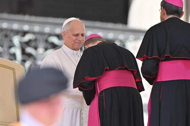 IPA88305760 - Italy, Rome, Vatican, September 9, 2026: Pope Leo XVI’s General Audience in St. Peter’s Square Photograph by ALESSIA GIULIANI Catholic Press Photo RESTRICTED TO EDITORIAL USE - NO MARKETING - NO ADVERTISING CAMPAIGNS.  Copyright: xCatholicxPressxPhotox xCATHOLICPRESSPHOTOx IPA88305760